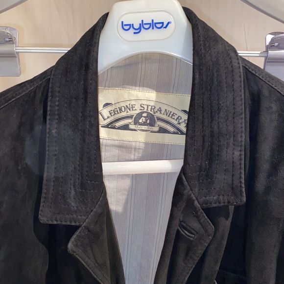 Vintage Suede Men’s Bomber Style Jacket-Sz Lg - Picture 7 of 12